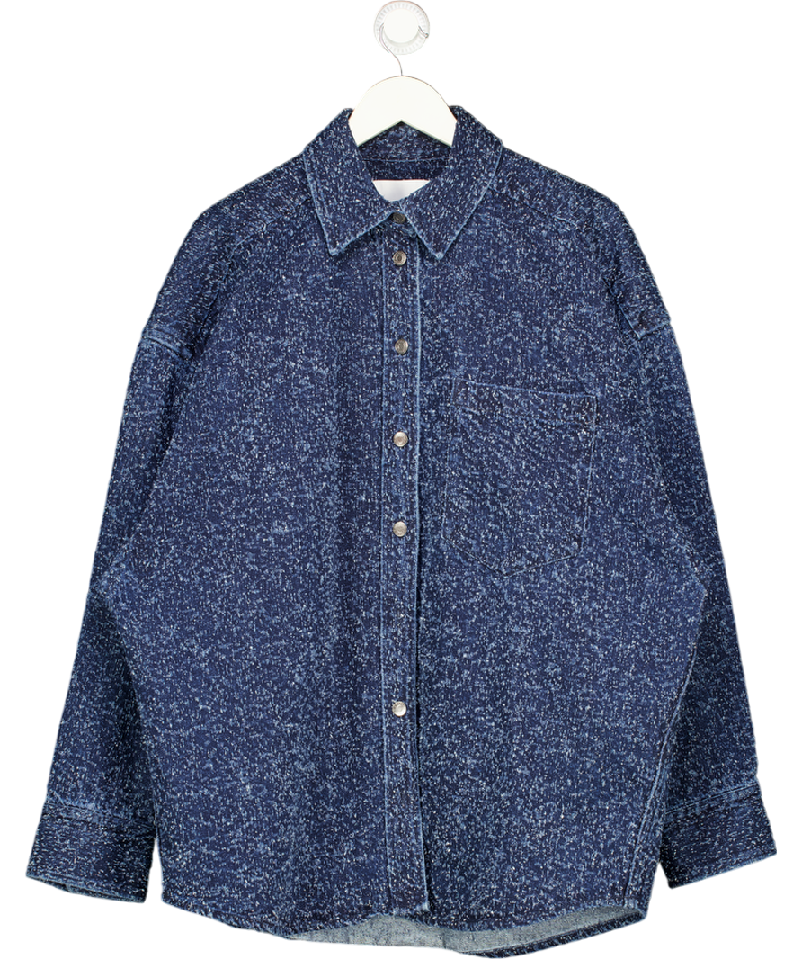 H&M Blue Oversized Jacket UK S