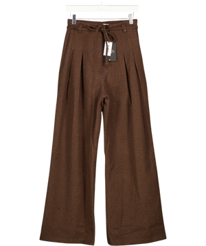 4th & Reckless Brown Luca Trousers UK 10