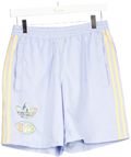adidas Blue Summer Graphic Shorts UK S