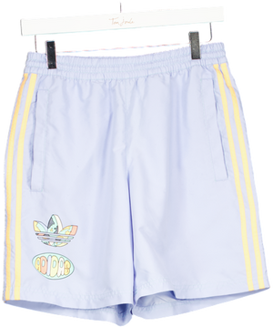 adidas Blue Summer Graphic Shorts UK S