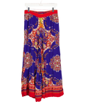 MONSOON Multicoloured Padma Printed Palazzo Trousers UK M