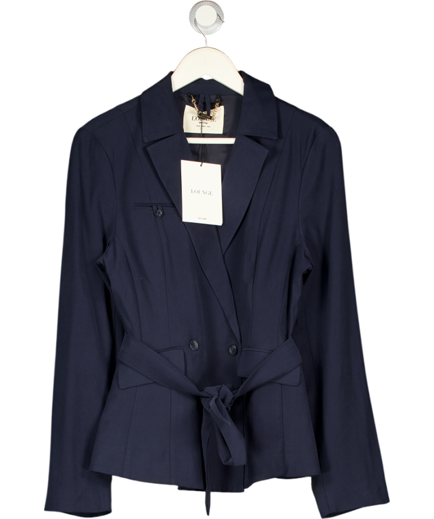LOUNGE Blue Multiway Fitted Blazer UK 10