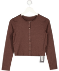 VUORI Brown Super Soft Halo Cardigan UK XS