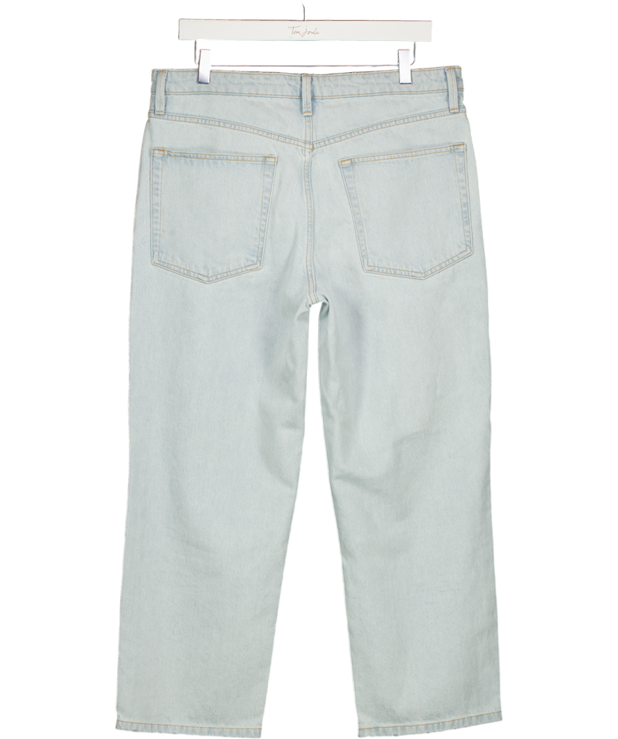 RAEY Pale Blue Denim Crop Boyfirend Jeans W27
