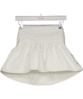 WHITE FOX White Dedicated To Growth Denim Bandeau Top UK XS