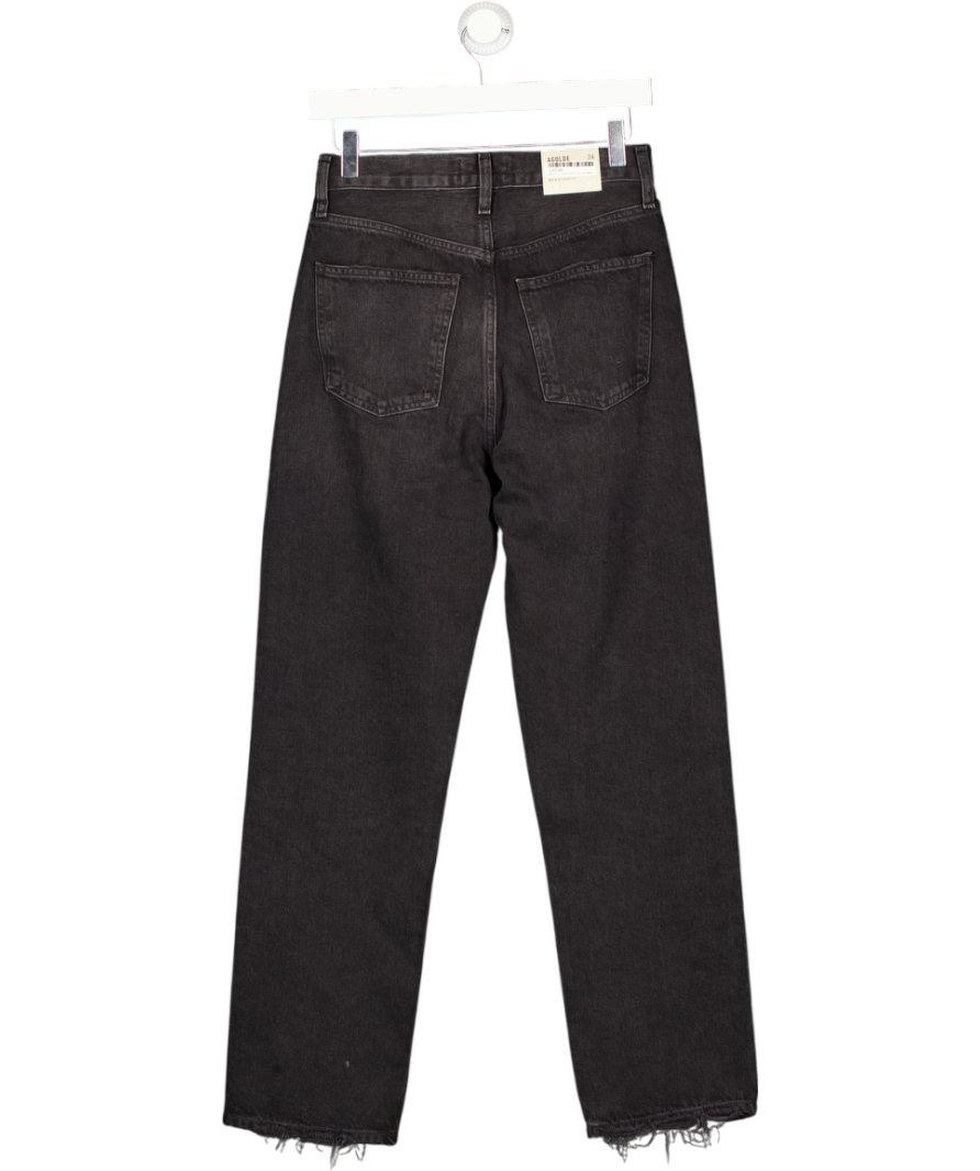 AGOLDE Black 90's Mid-rise Loose-fit Denim Jeans W24