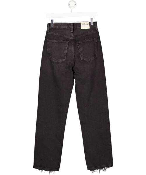 AGOLDE Black 90's Mid-rise Loose-fit Denim Jeans W24