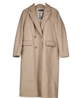 ASOS Brown Oversized Dad Coat UK S