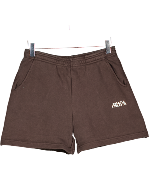 Adanola Brown Varsity Sweat Shorts UK XS