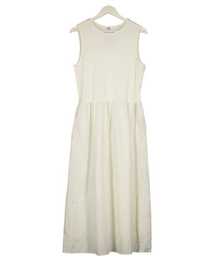 Abercrombie & Fitch White Sydney Smocked Maxi Dress UK XL