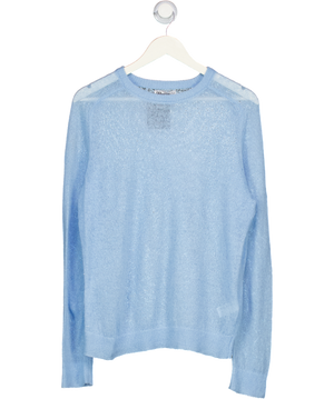 ZARA Blue Open Knit Sweater UK M