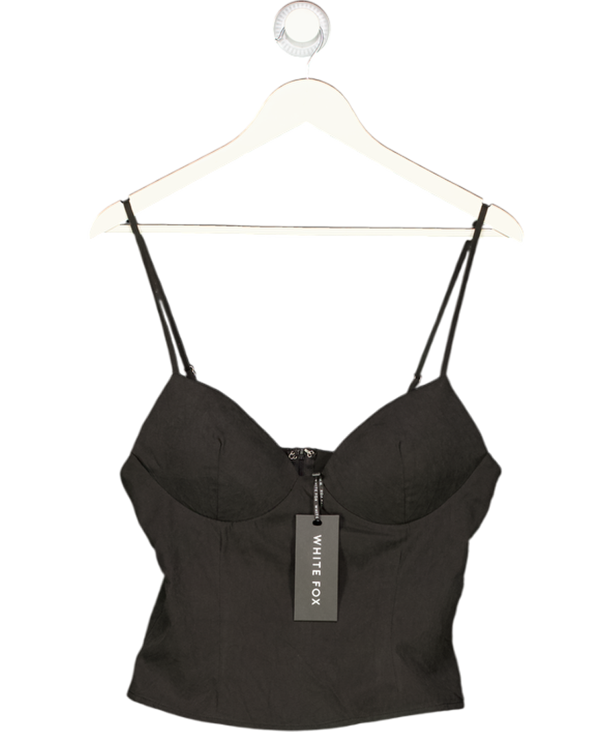 White Fox Black In The Morning Bustier UK M