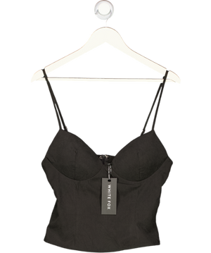 White Fox Black In The Morning Bustier UK M