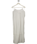 SEA LEVEL AUSTRALIA Sunset White 100% Cotton Cheesecloth Tie Back Beach Dress UK XS