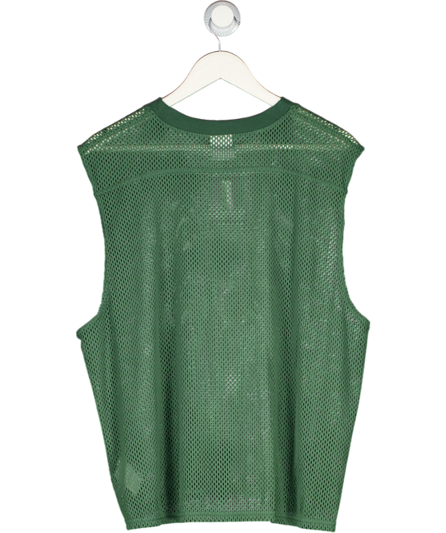gymshark Green Mesh Oversized Tank UK M