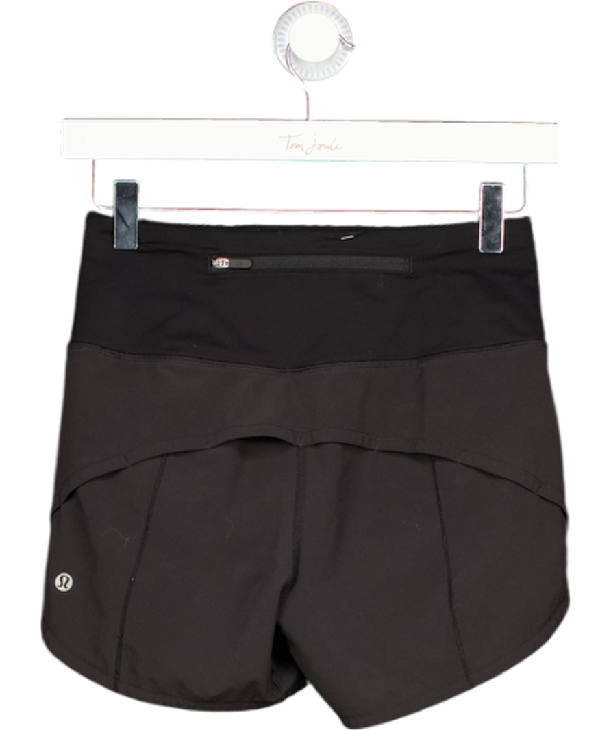LULULEMON Black Running Shorts Us2 UK 6