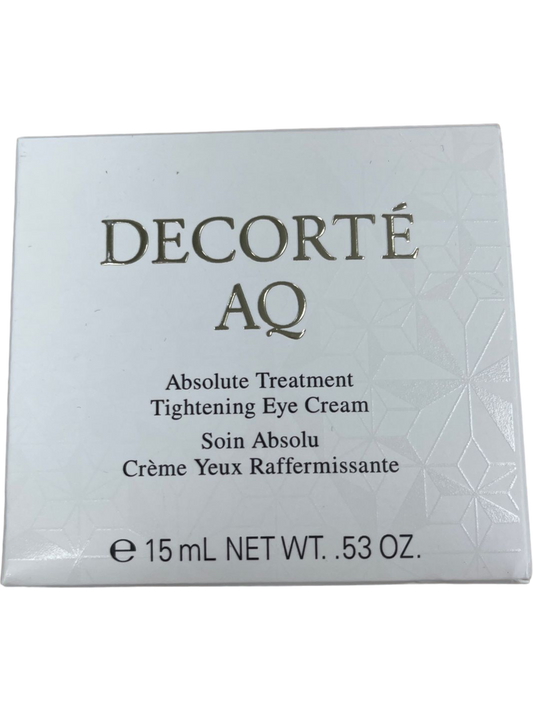 DECORTE AQ White Tightening Eye Cream 15 mL