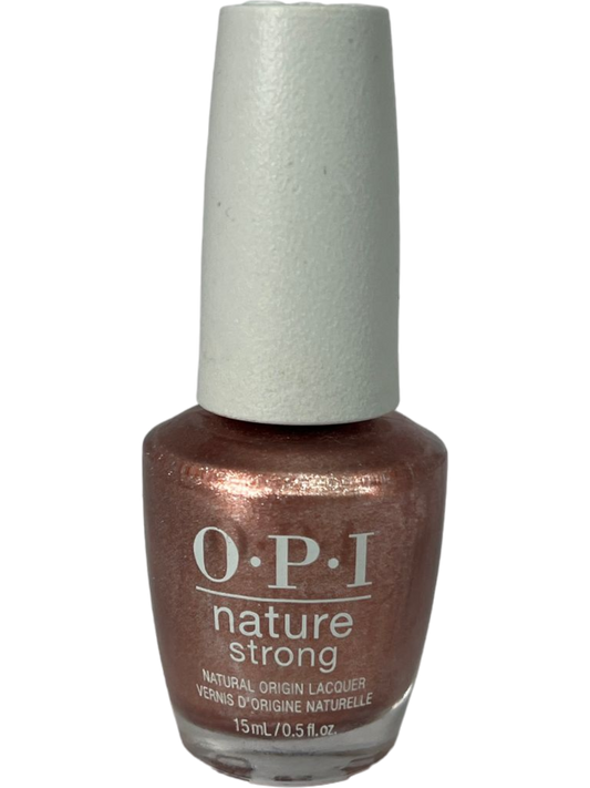 OPI Nature Strong Natural Origin Nail Lacquer Intentions Are Rose Gold