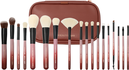 So Beauty Stuff "So Complete" Luxury Vegan & Cruelty Free 18pc Everyday Makeup Brush Set