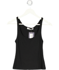 VENROY Black Lightweight Cotton Tank UK S