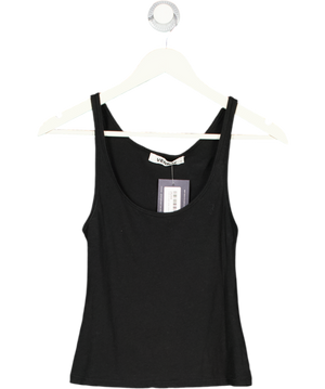 VENROY Black Lightweight Cotton Tank UK S
