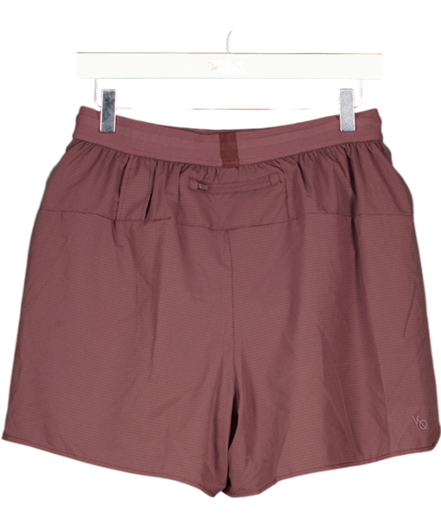 VANQUISH Burgundy Red Utility Performance Shorts UK M
