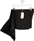 Urban Revivo Black Wrap Around Mini Skirt UK S