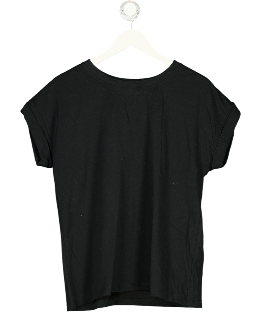 ALLSAINTS Black Chain Back Relaxed Fit Imogen Boy Jaine T-shirt UK XS/S
