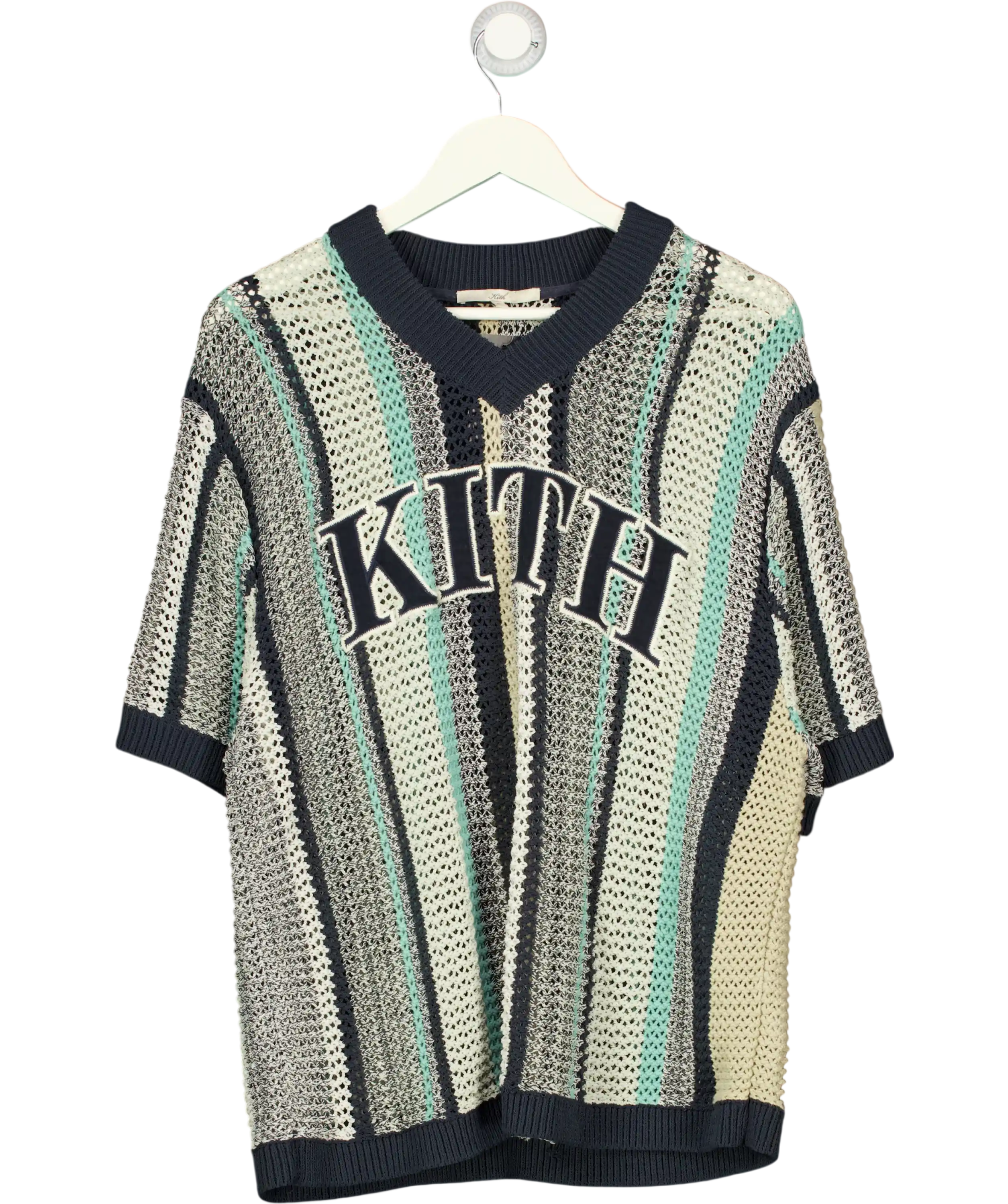 Multicoloured Kith Crochet Malik Jersey UK XL