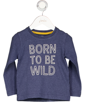 THOMAS BROWNE Blue Born To Be Wild Long Sleeve Top 2 Years