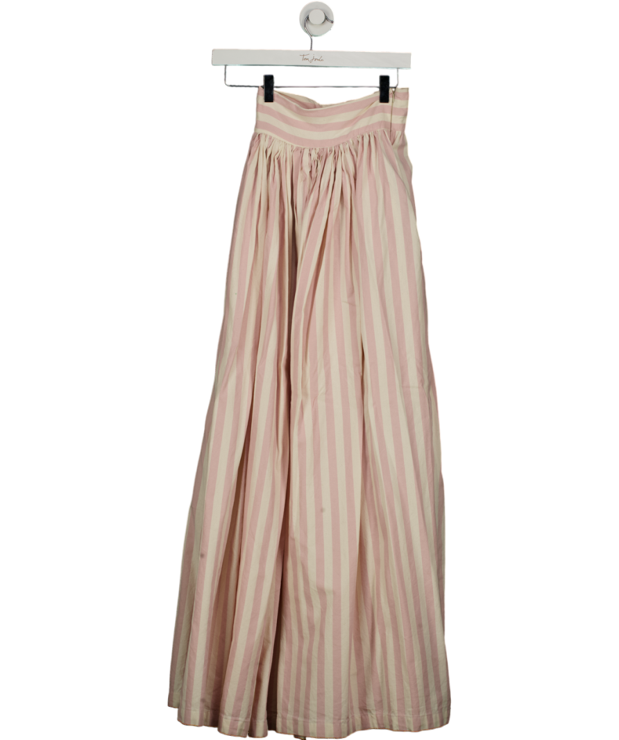 ZARA Grey Mesh Maxi Skirt UK S