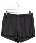 SKIMS Black Runner Shorts UK S
