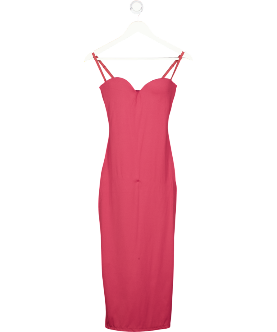 Mars the Label The Sculpt Midaxi In Red UK 8