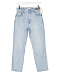 Abercrombie & Fitch Blue Curve Love Ultra High Rise Ankle Length Straight Leg Jeans W26