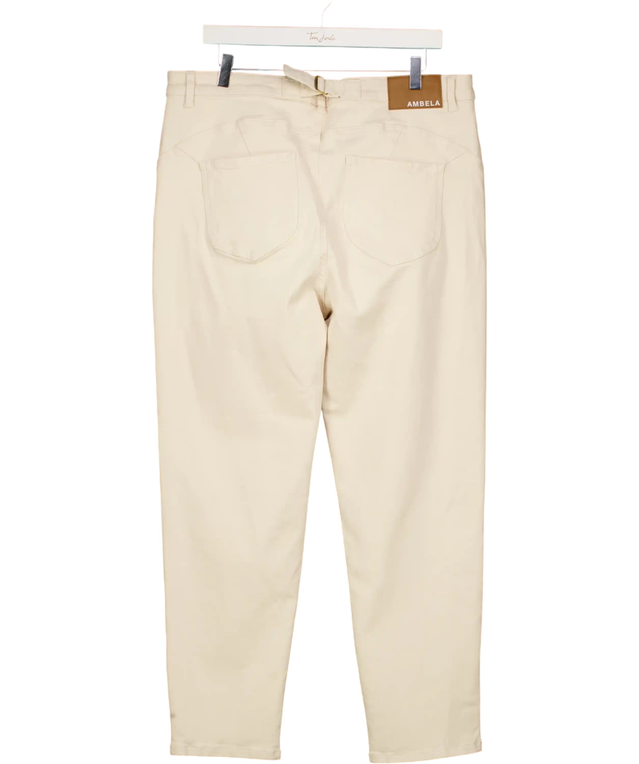 Ambela Cream Mum Jeans UK 18