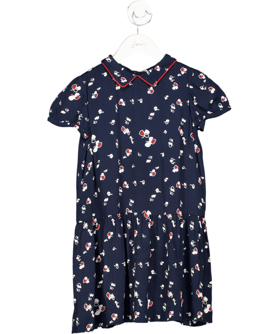 Bonpoint Blue Drop Waist Dress 8 Years