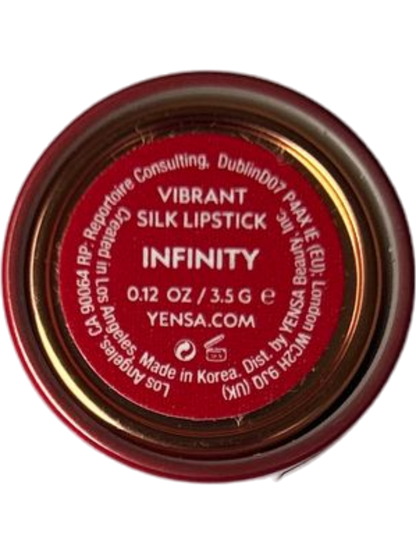 Yensa Red Vibrant Silk Lipstick - infinity 3.5g
