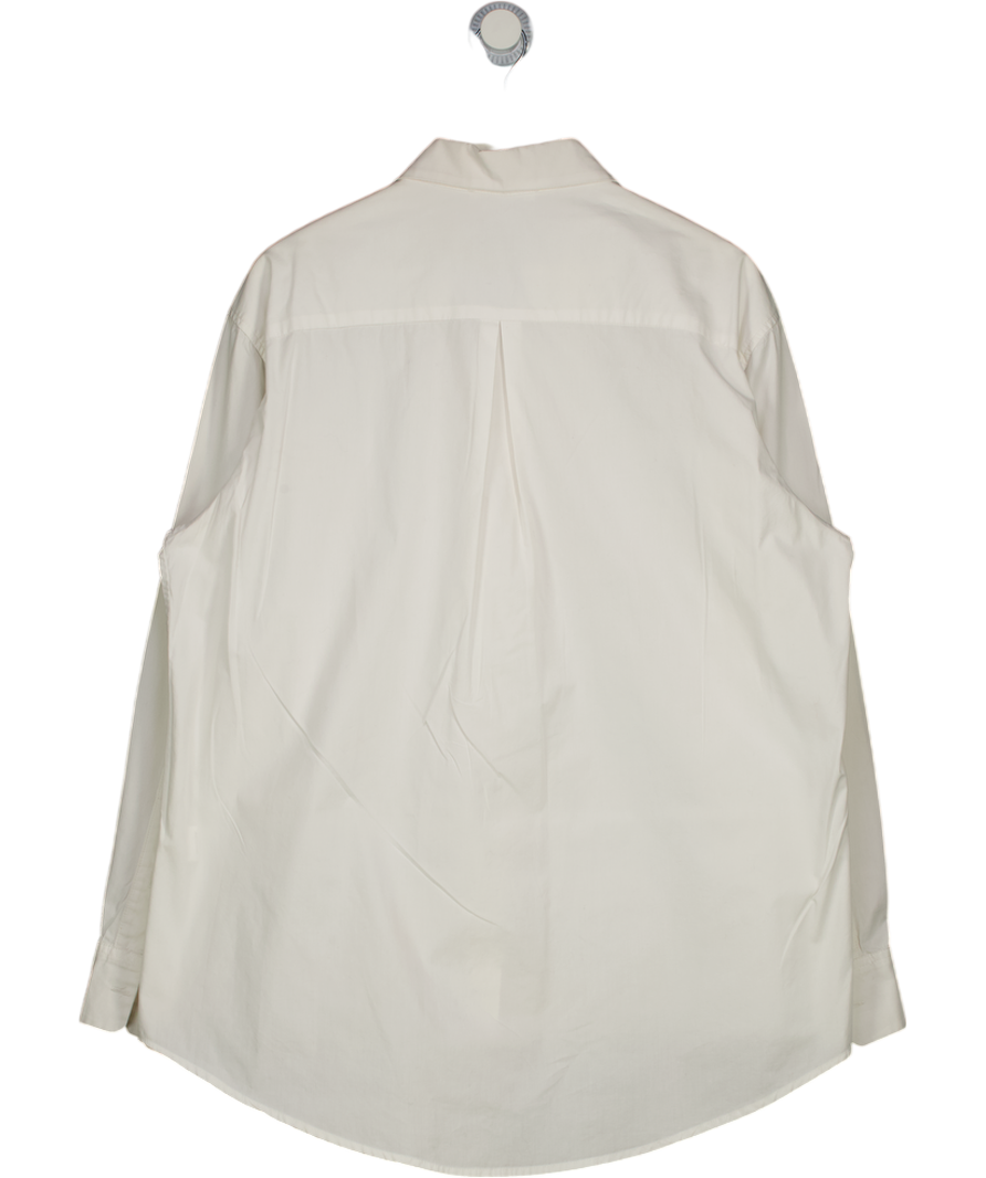 AMOTEA Kaia Shirt In White Cotton One Size