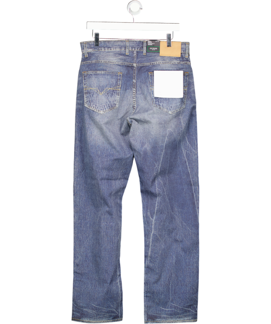 Guess Blue Eco Damon Straight Jeans W31