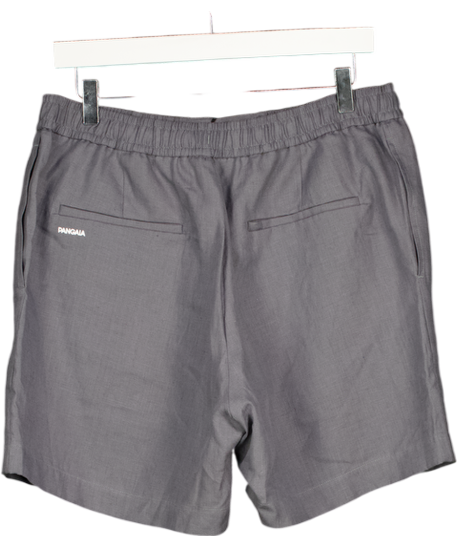 PANGAIA Dna Linen Shorts In Atmosphere Grey UK M