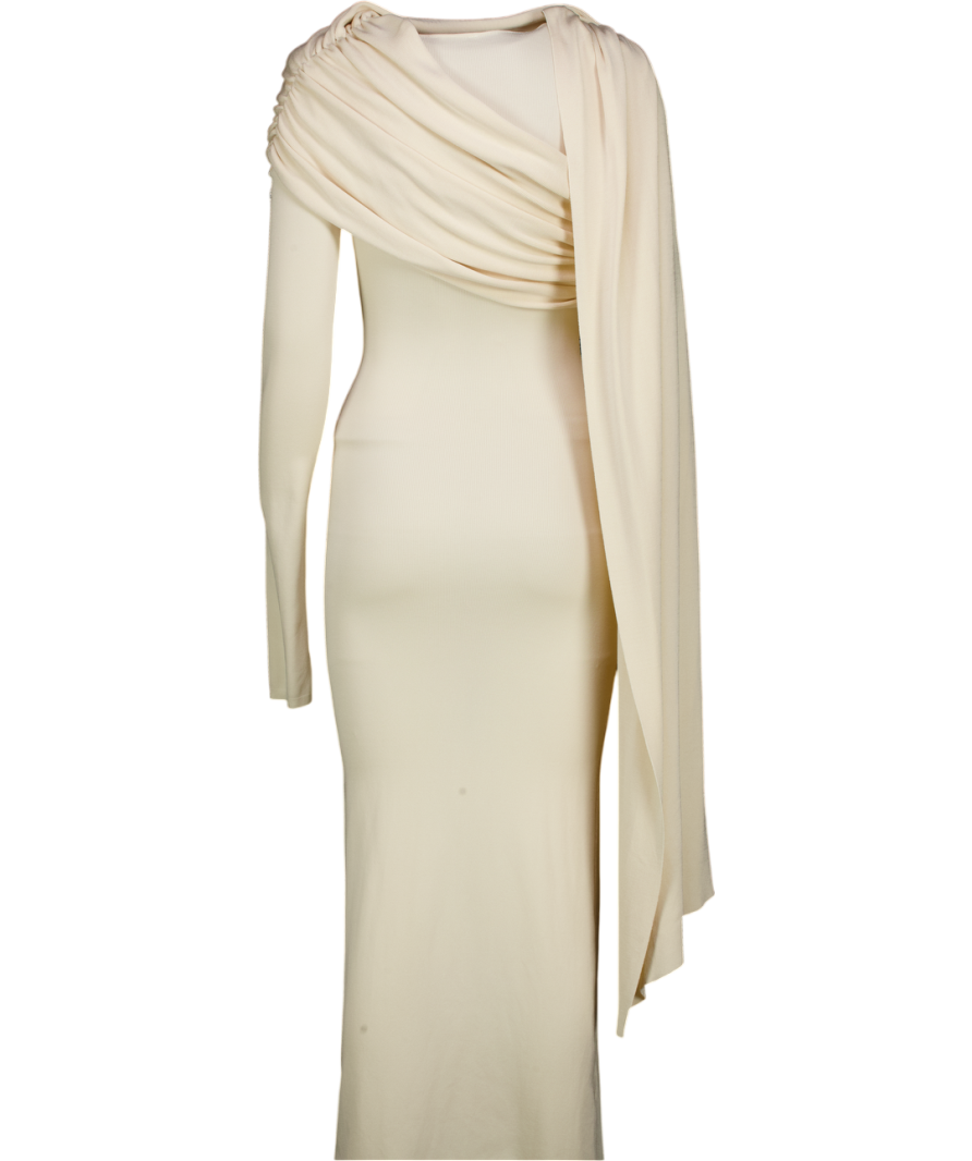 ARAKII Cream Harmony Maxi Dress UK XS