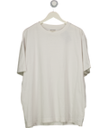 Weekday White Oversized T-shirt UK L