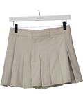 ZARA Cream Pleated Skort UK XS