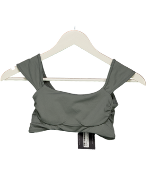 gymshark Green Soft Sculpt Cap Sleeve Bralette UK S