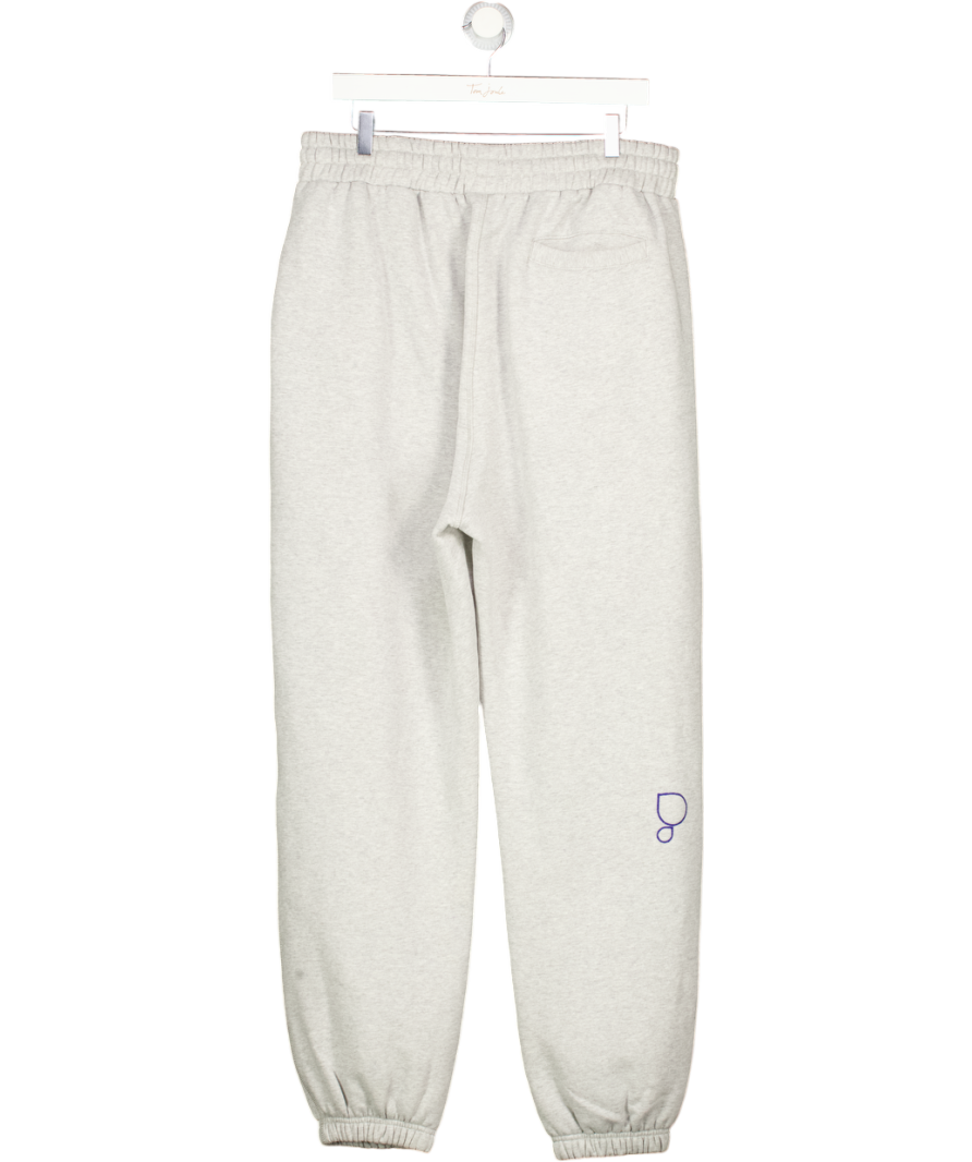 PURESPORT Grey Embroidered Run Club Logo Joggers UK XXL