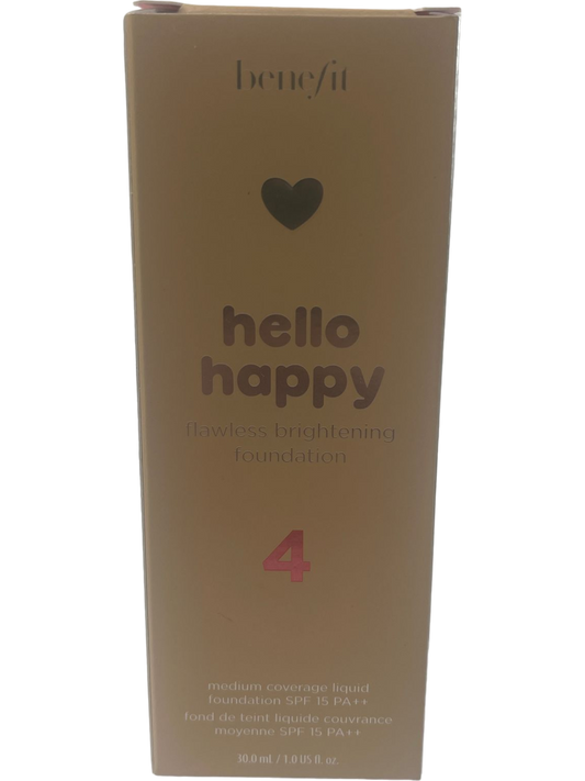Benefit Nude Hello Happy Flawless Brightening Foundation 30ml
