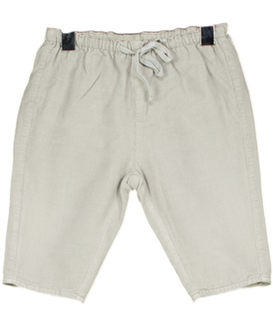 Caramel baby & child Grey Corduroy Drawstring Trousers 0-3 Months