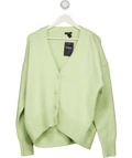 Karen Millen Mint Green V-neck Cardigan UK M
