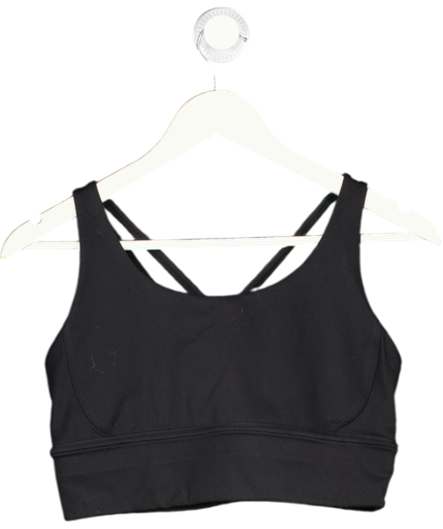T/ALA Black Kinluxe Crossback Sports Bra UK XL