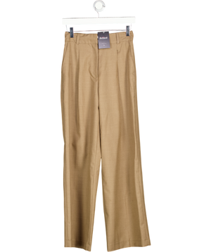 Rosae paris Brown The Ultimate Timeless Tailored Trousers UK 6